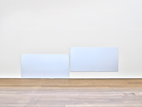 Liam Gillick, "Discussion Island Negotiation Plates", 1997