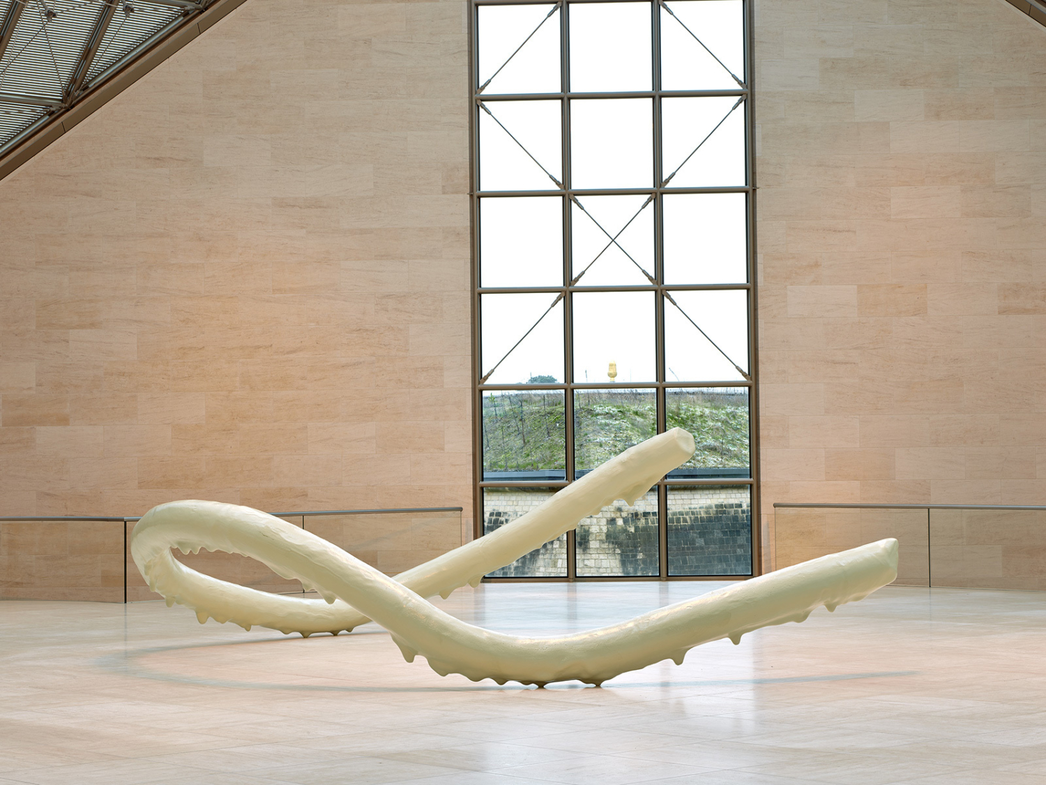 Nairy Baghramian, "Beliebte Stellen/Privileged Points", 2017. Vue d’installation, Mudam Luxembourg, 2019