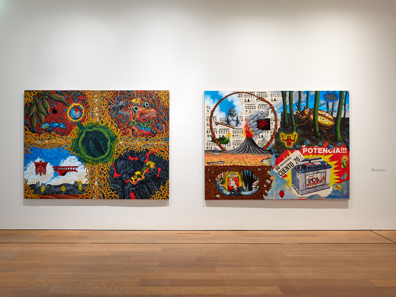 Vue de l'exposition "David Wojnarowicz. History Keeps Me Awake at Night", 26.10.2019 – 09.02.2020, Mudam Luxembourg