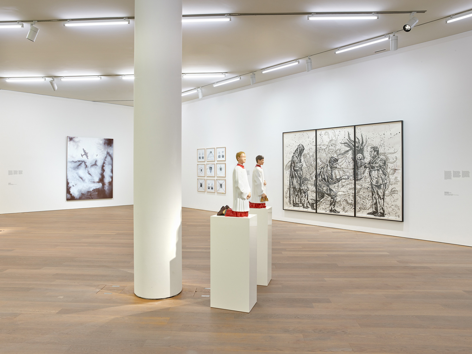 Vue de l’exposition "Mudam Collection. Donations et dépôts récents", 21.09.2019 – 13.04.2020, Mudam Luxembourg